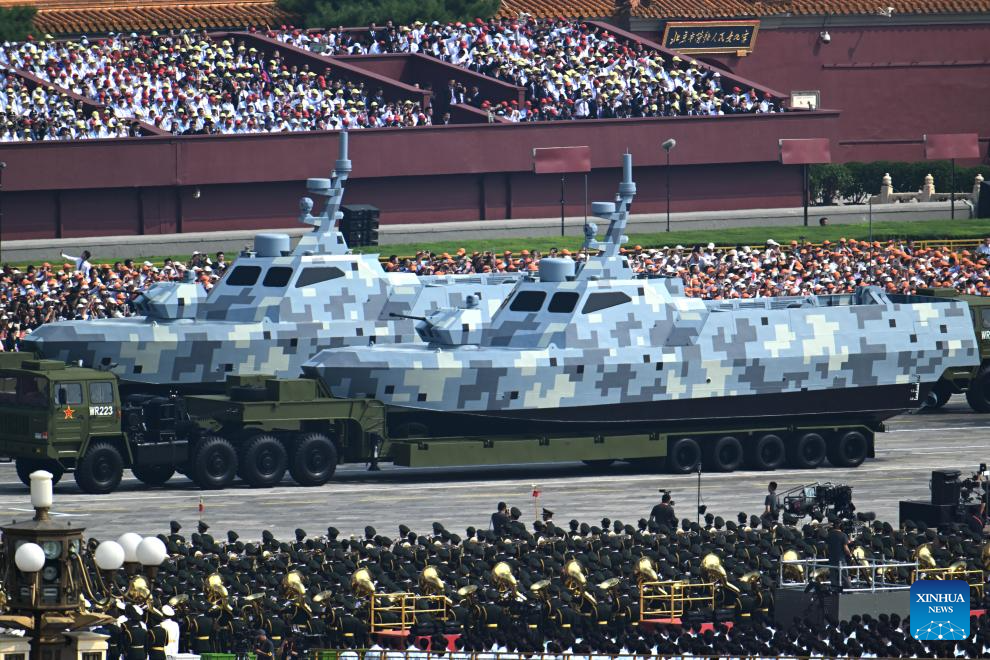 Highlights of China's V-Day parade