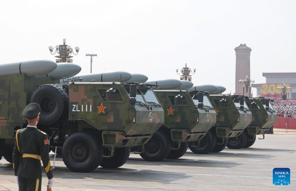 Highlights of China's V-Day parade