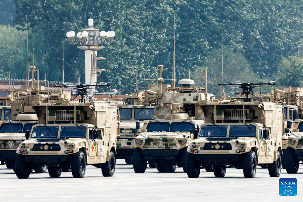 Highlights of China's V-Day parade