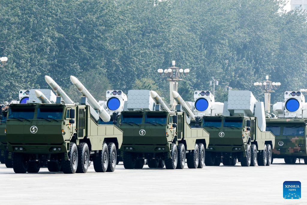 Highlights of China's V-Day parade