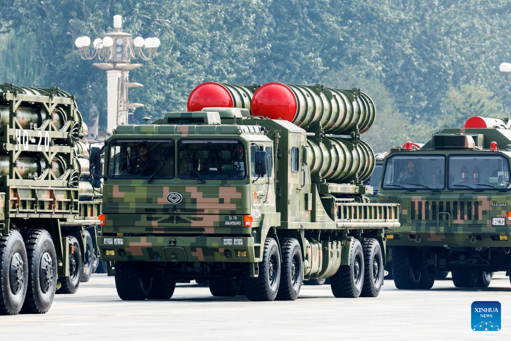 Highlights of China's V-Day parade