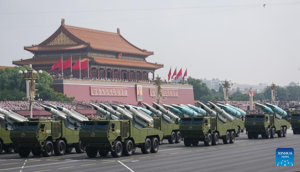 Highlights of China's V-Day parade