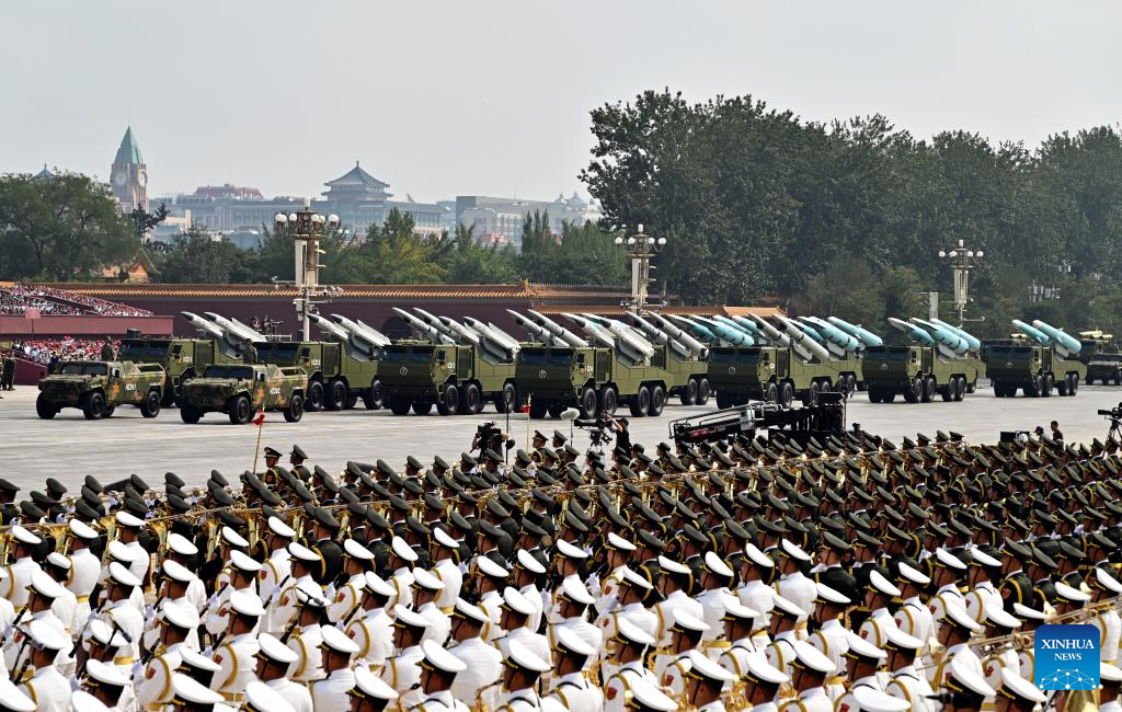 Highlights of China's V-Day parade