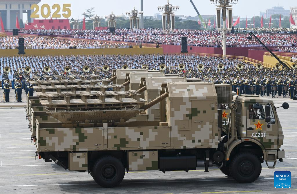 Highlights of China's V-Day parade