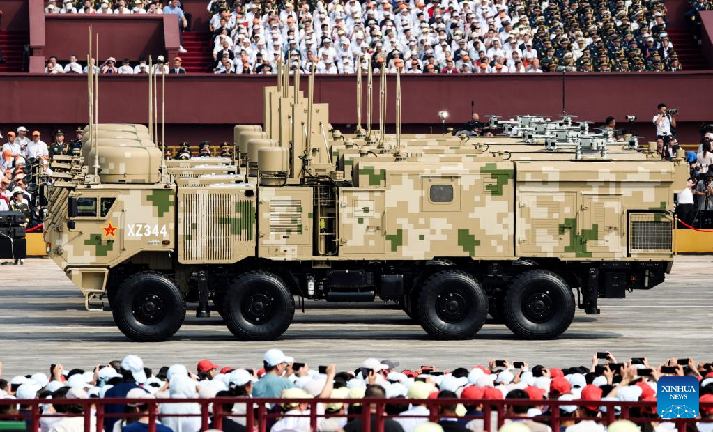 Highlights of China's V-Day parade
