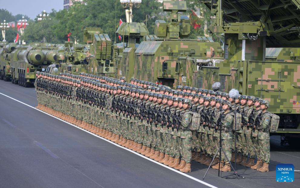 Highlights of China's V-Day parade