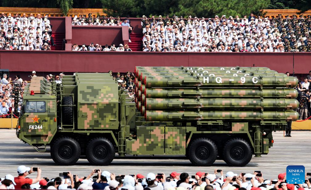 Highlights of China's V-Day parade