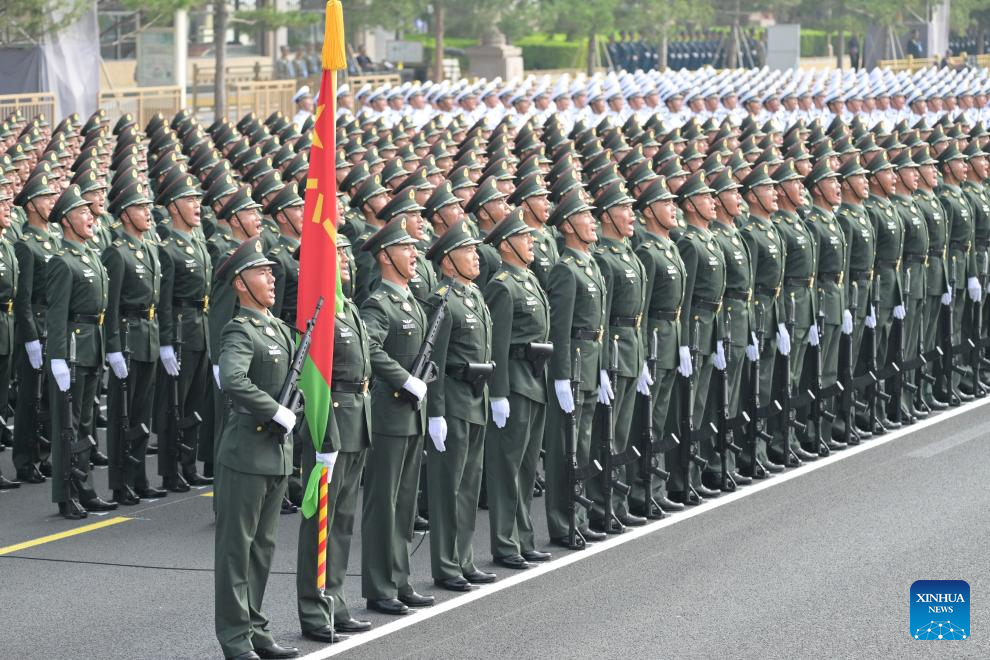 Highlights of China's V-Day parade
