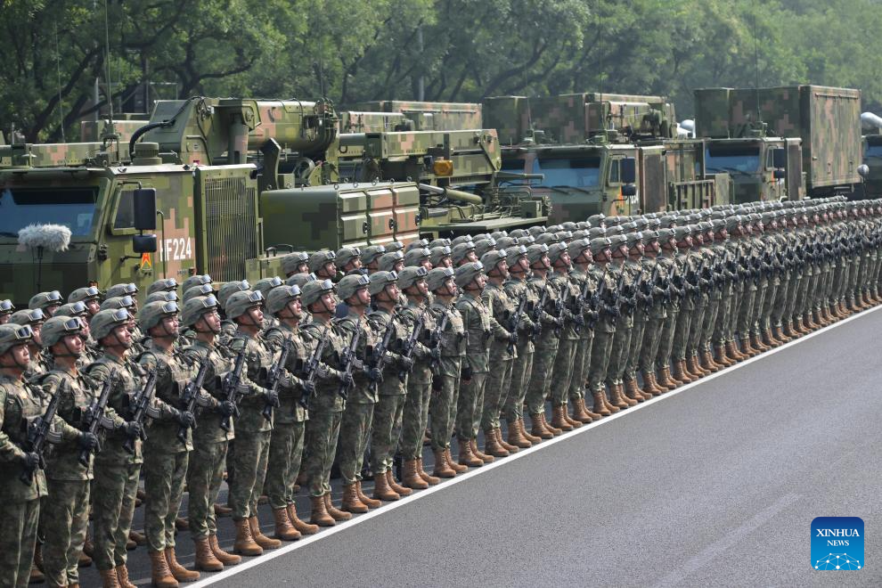 Highlights of China's V-Day parade