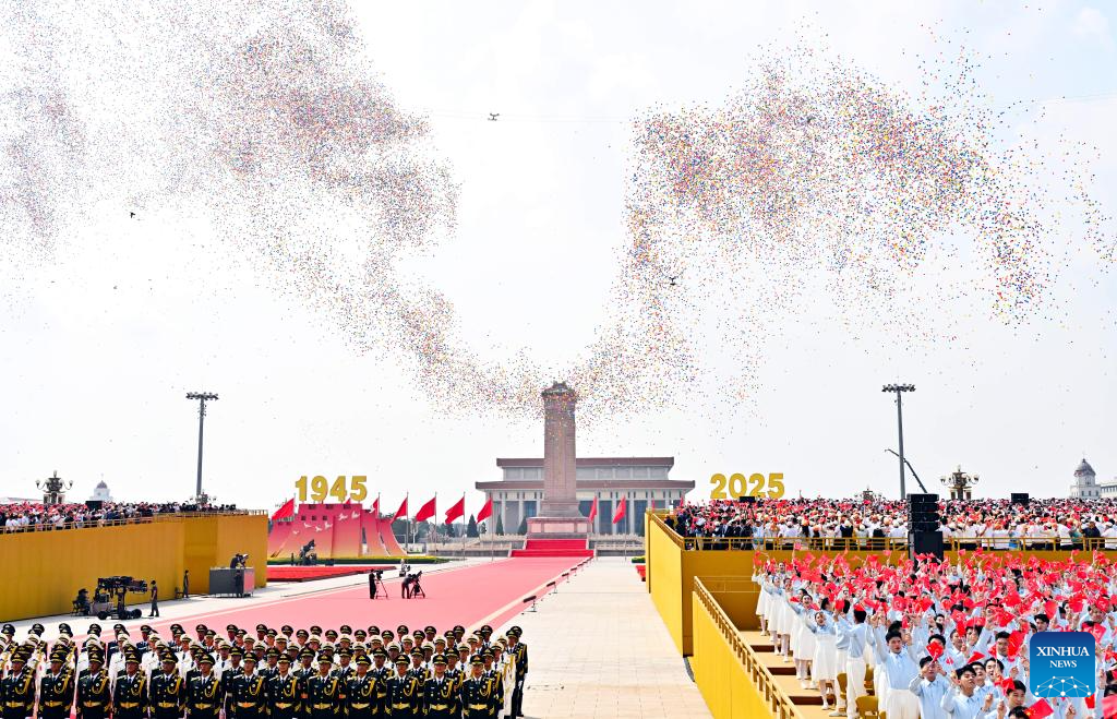 Highlights of China's V-Day parade