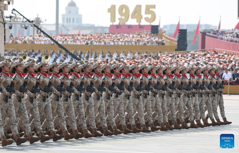Highlights of China's V-Day parade