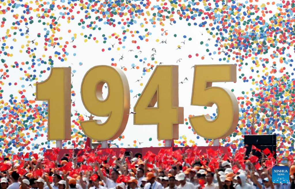 Highlights of China's V-Day parade