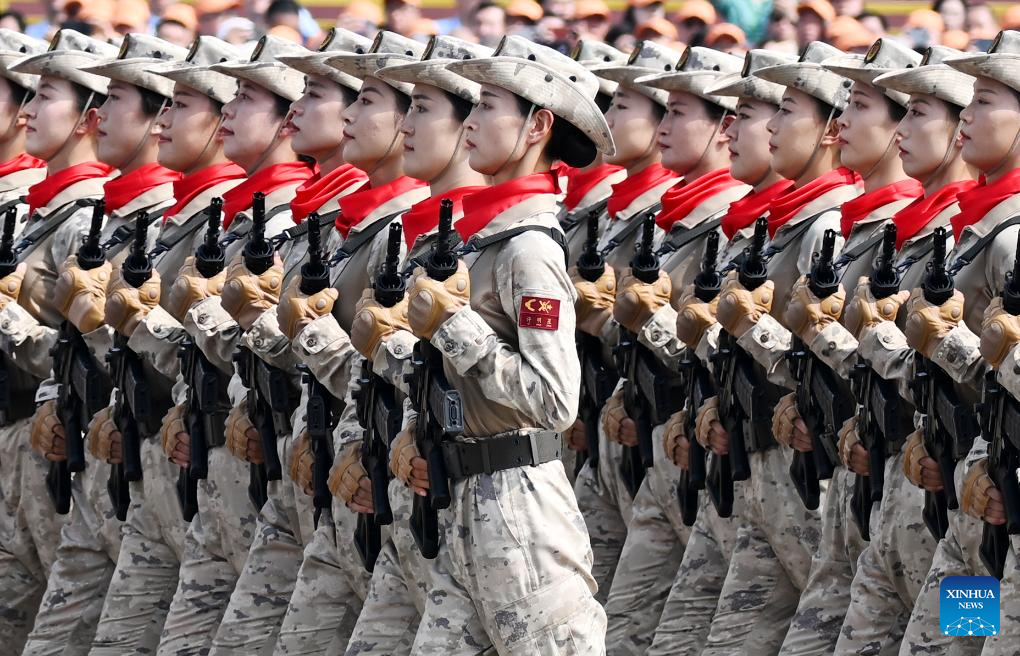 Highlights of China's V-Day parade