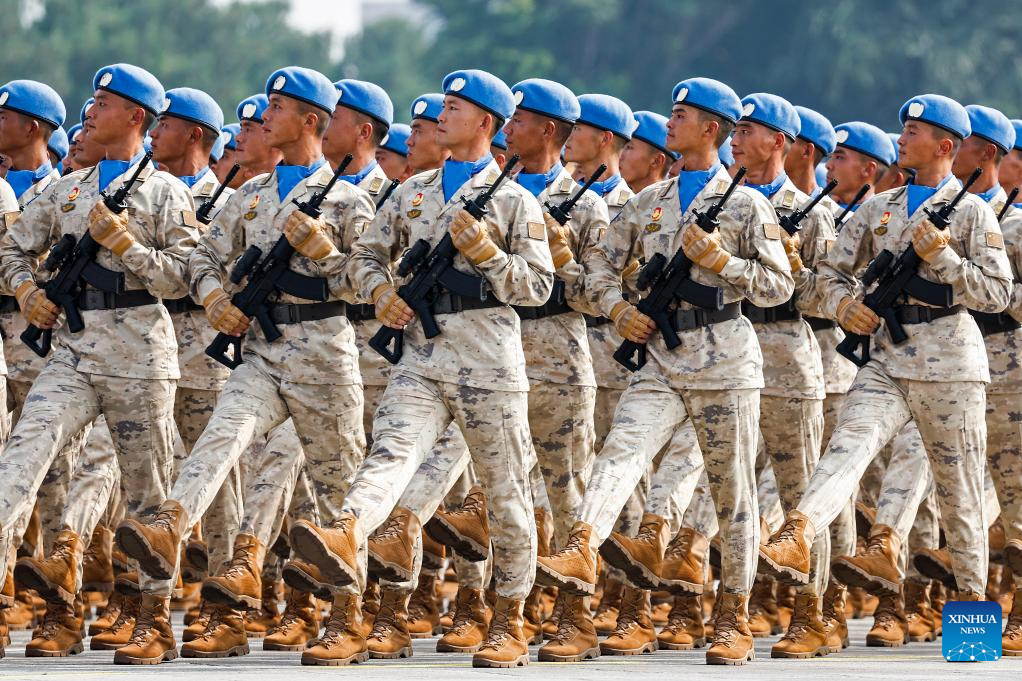 Highlights of China's V-Day parade