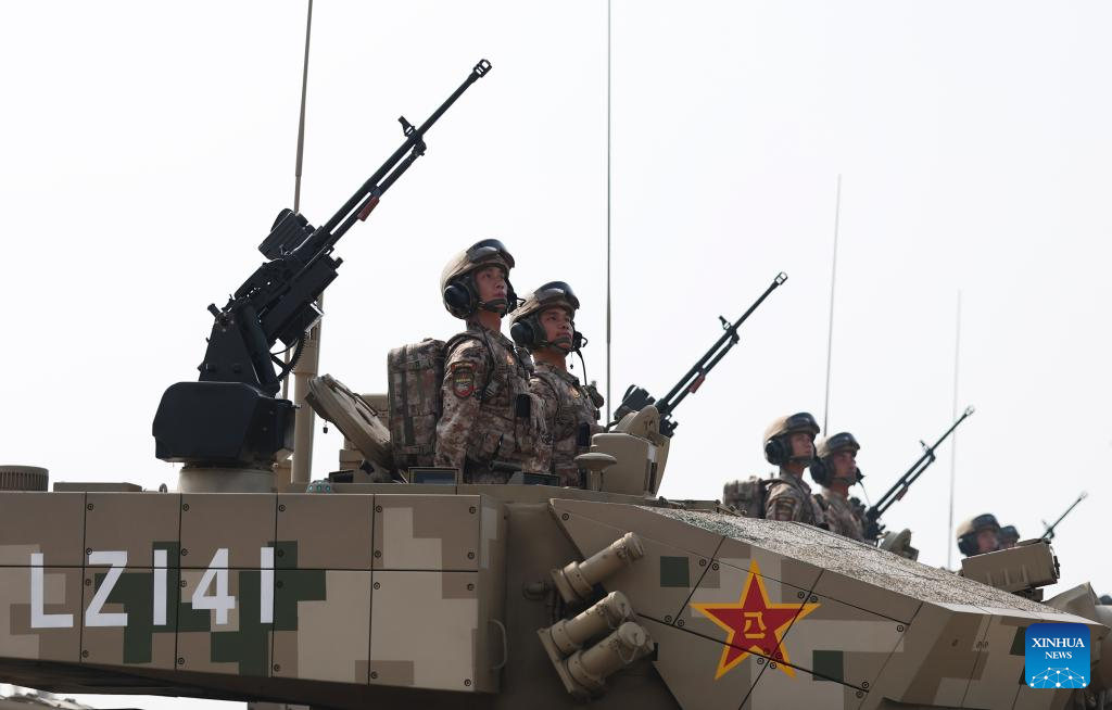 Highlights of China's V-Day parade