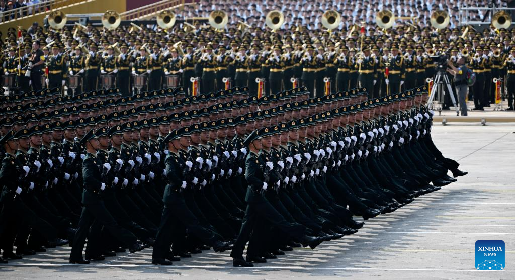 Highlights of China's V-Day parade