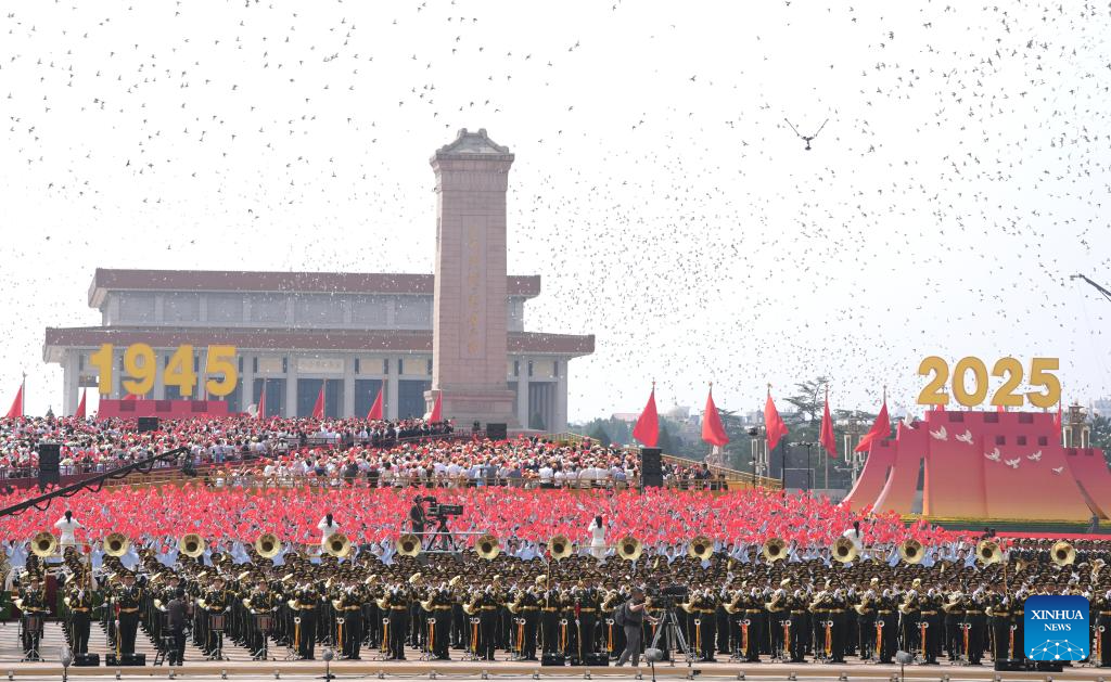 Highlights of China's V-Day parade
