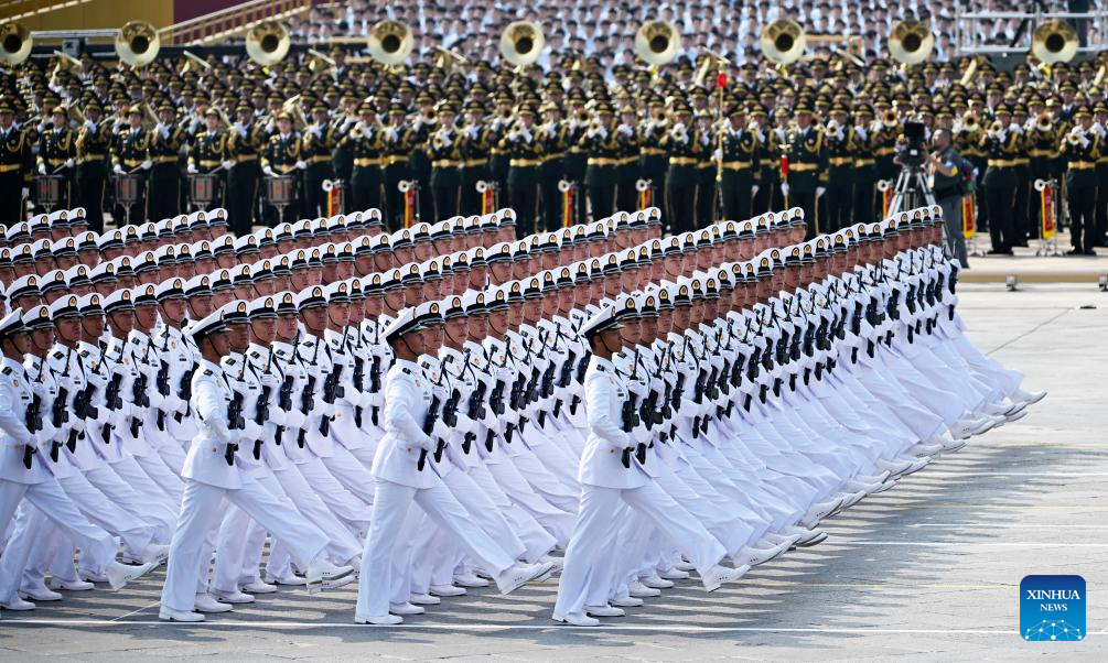 Highlights of China's V-Day parade
