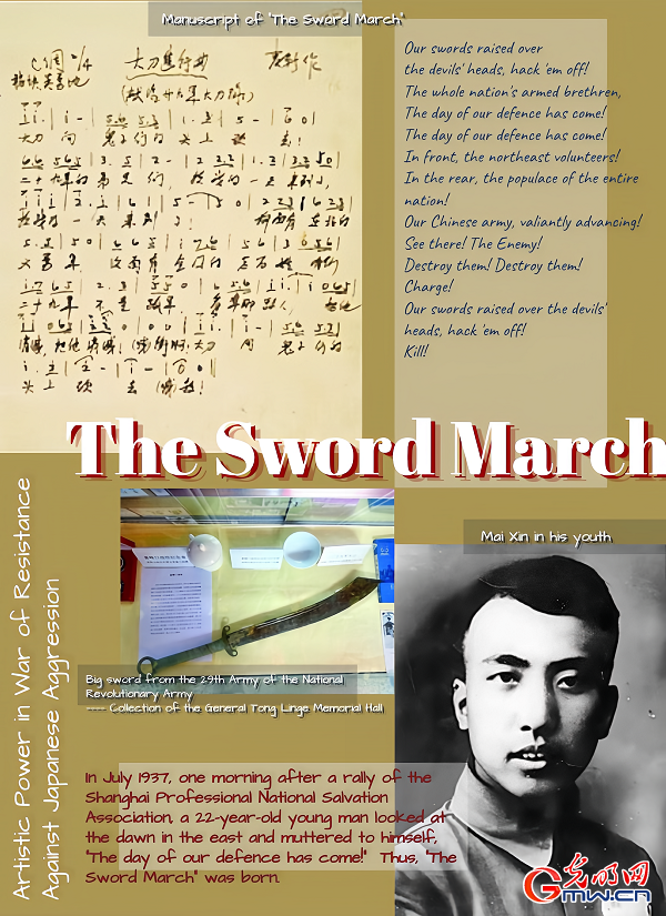 Artistic Power in War of Resistance Against Japanese Aggression: The Sword March - using songs as weapons to fight the enemy