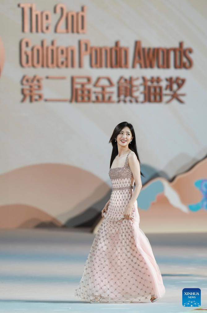 Winners of 2nd Golden Panda Awards revealed in China's Sichuan