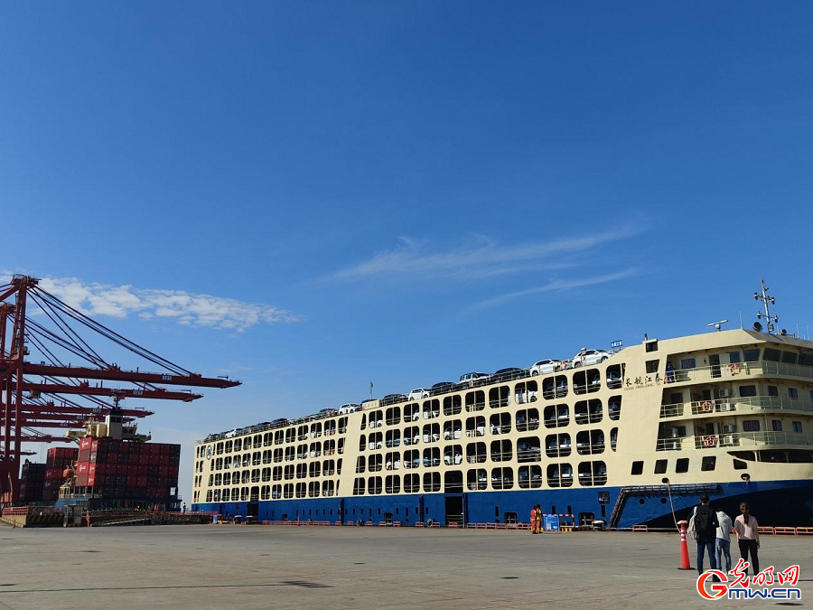 Made-in-China vehicles shipped from Shanghai Waigaoqiao Port to the globe