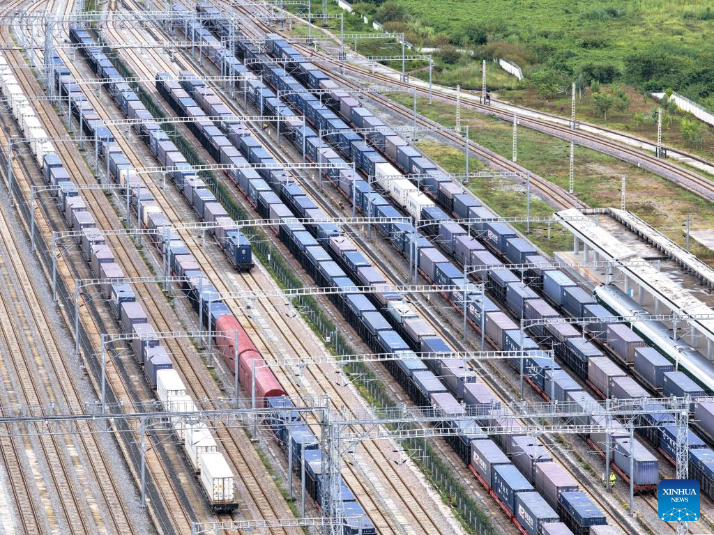 China-Laos railway handles over 67 mln tons of freight volume