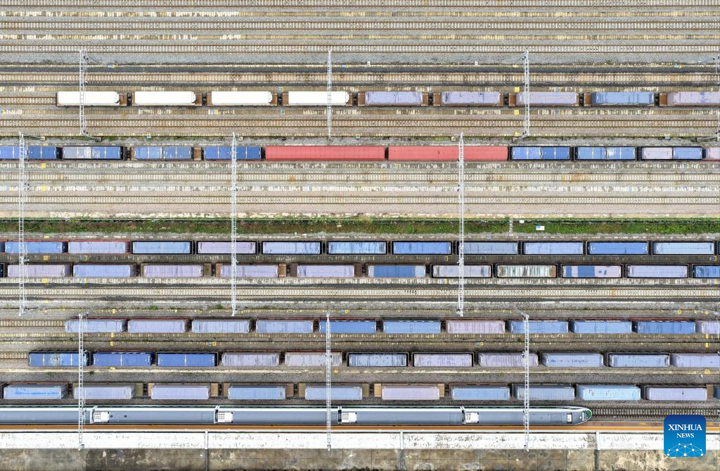 China-Laos railway handles over 67 mln tons of freight volume