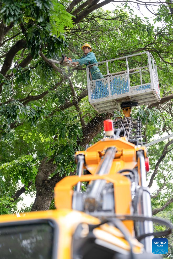 China Focus: South China goes all out, bracing for super typhoon Ragasa