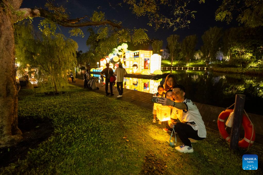 Mid-Autumn Festival lantern show held at Singapore's Gardens by the Bay