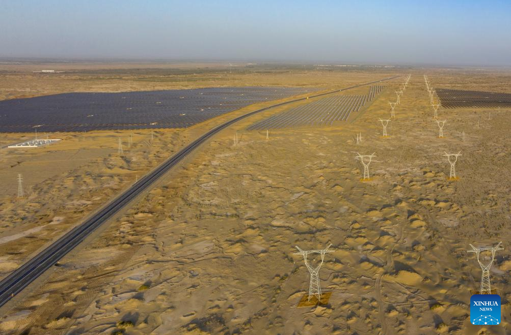 China's Xinjiang transforms deserts into renewable energy goldmine