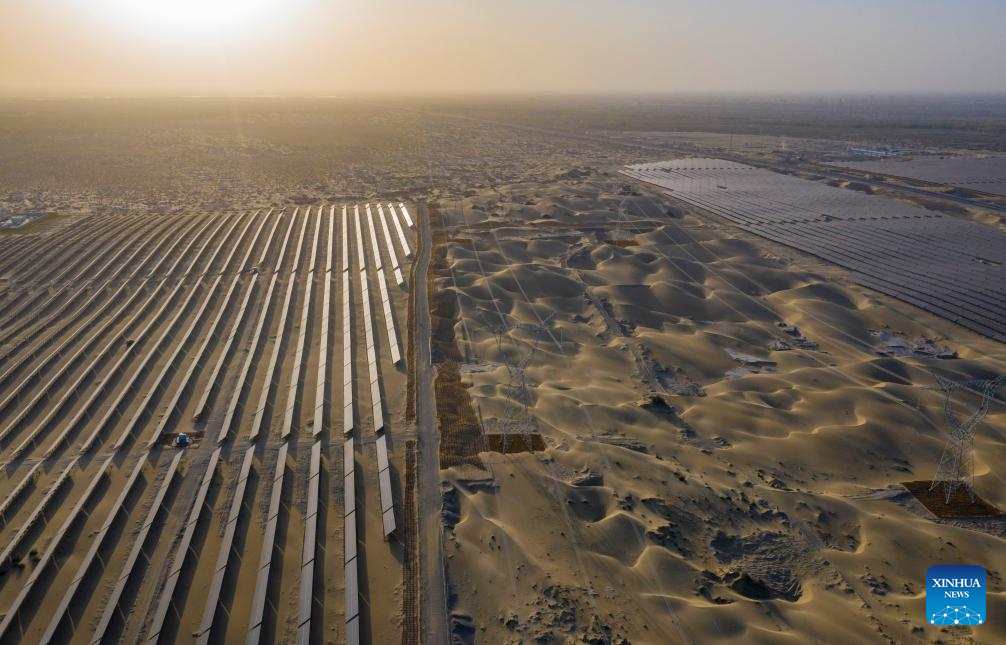 China's Xinjiang transforms deserts into renewable energy goldmine