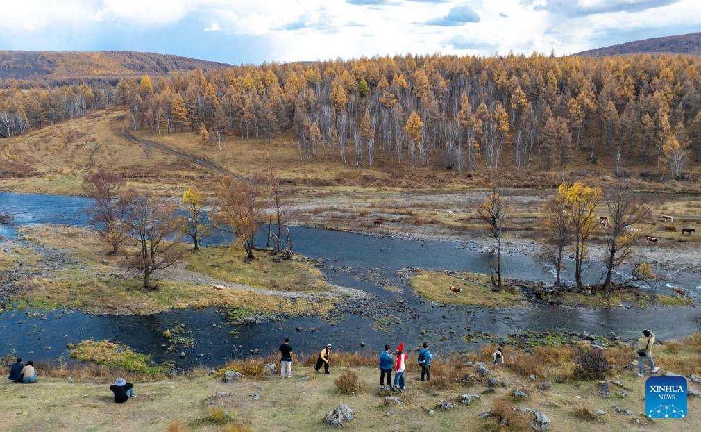Stunning autumn scenery of Inner Mongolia, N China