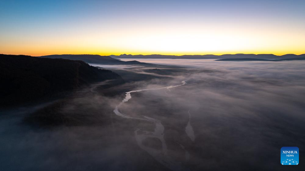 Stunning autumn scenery of Inner Mongolia, N China