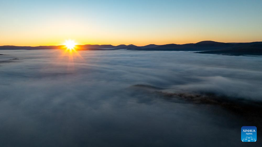 Stunning autumn scenery of Inner Mongolia, N China
