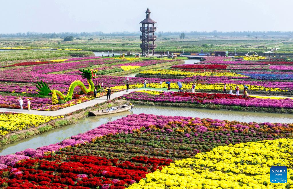 Autumn scenery across China