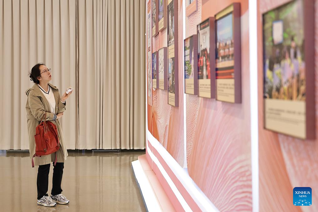 In pics: exhibition showcasing China's progress in digital and intelligent empowerment for women and girls in Beijing