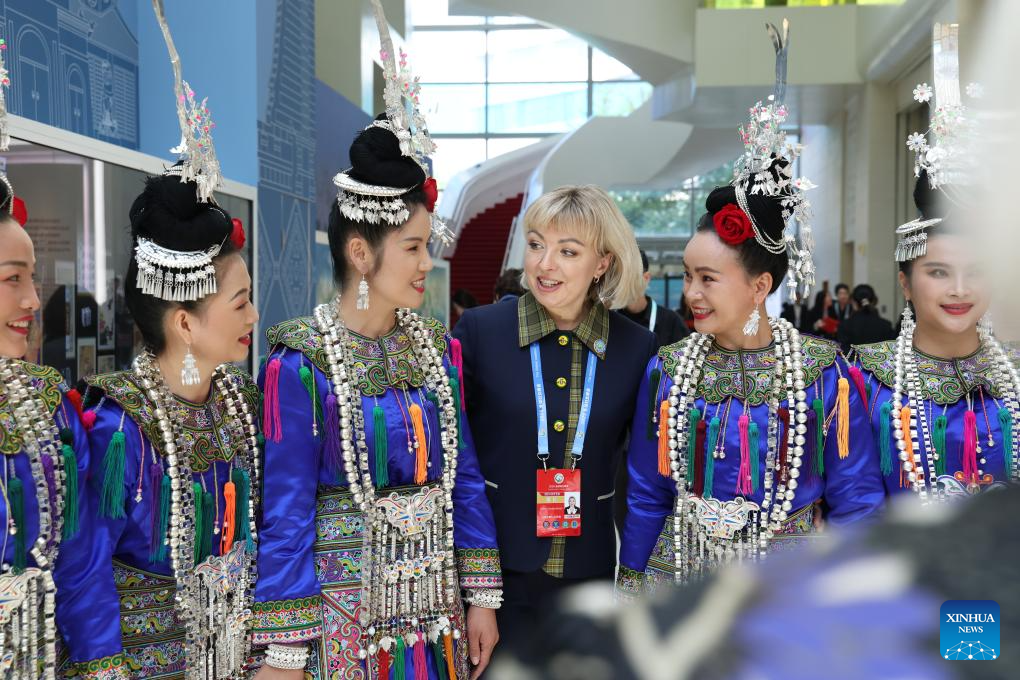 In pics: exhibition showcasing China's progress in digital and intelligent empowerment for women and girls in Beijing