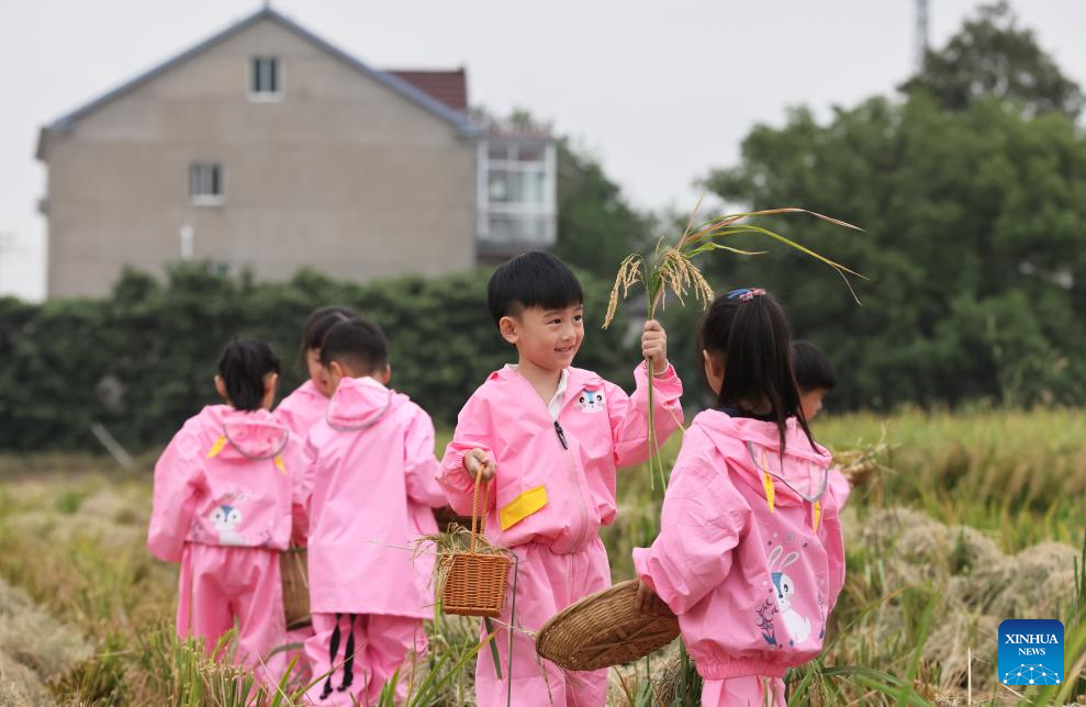Theme events carried out across China to mark upcoming World Food Day