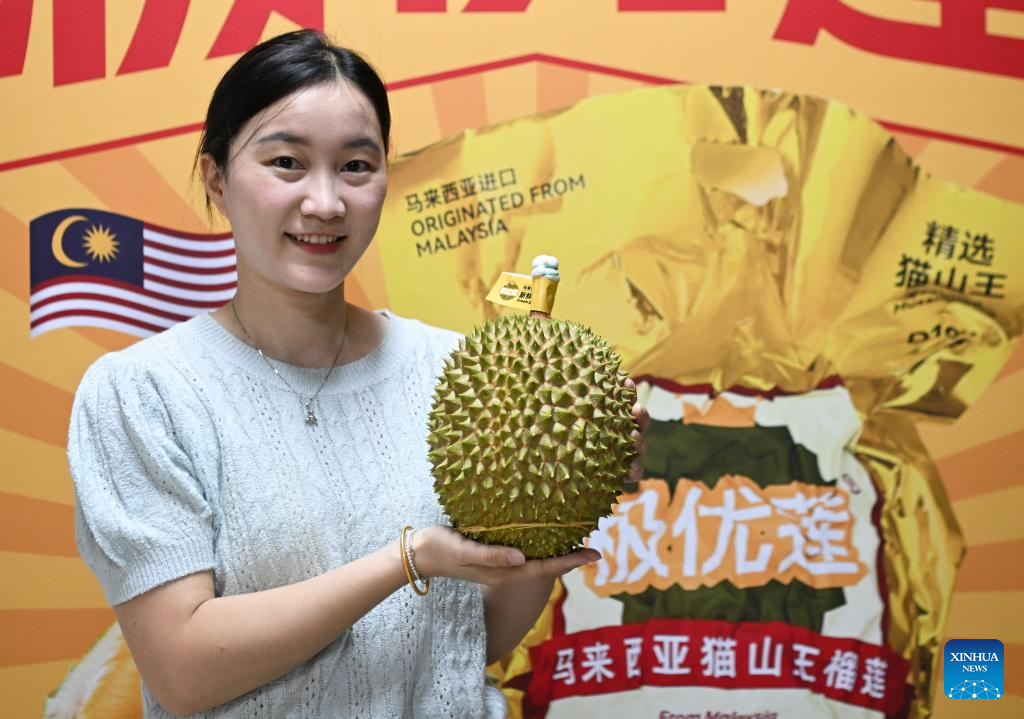 Malaysian durians reach China in 36 hours