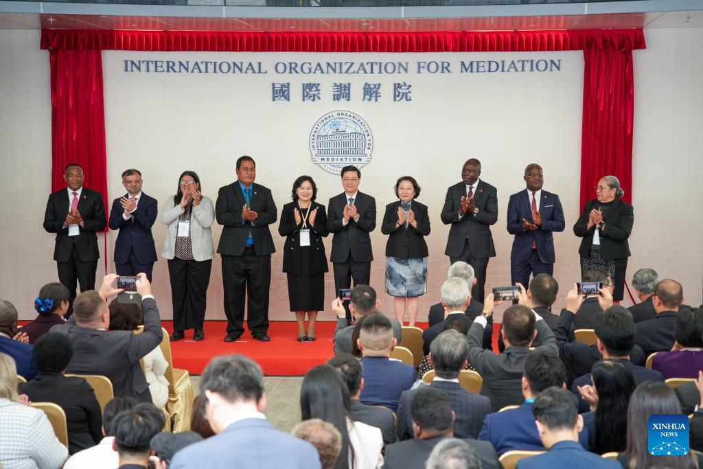 Inauguration ceremony of IOMed held in Hong Kong