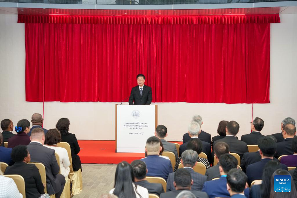 Inauguration ceremony of IOMed held in Hong Kong