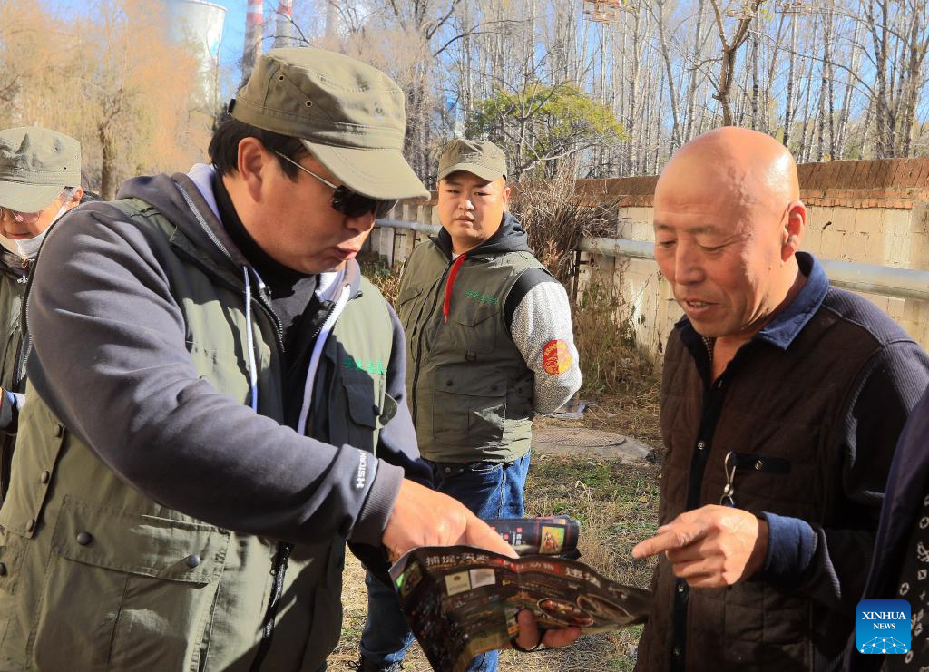 Volunteer team in NE China dedicated to protecting wildlife in Songhua River basin