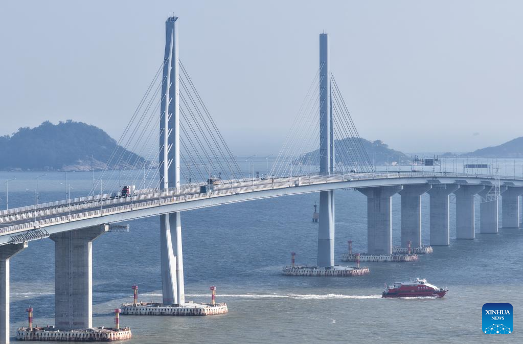 Hong Kong-Zhuhai-Macao Bridge handles over 93 million passenger trips in seven years