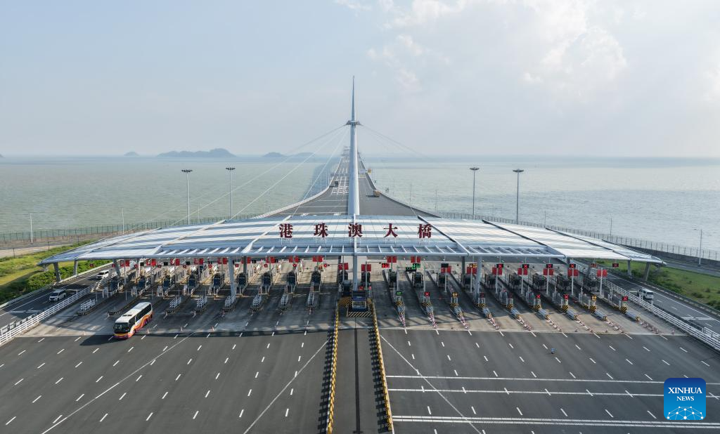 Hong Kong-Zhuhai-Macao Bridge handles over 93 million passenger trips in seven years