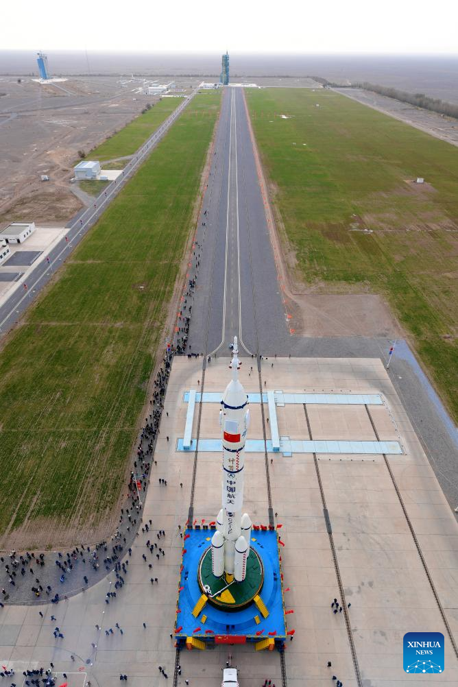 China prepares to launch Shenzhou-21 crewed spaceship