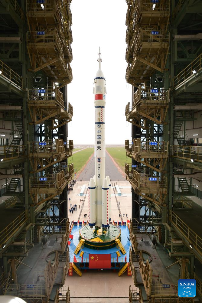 China prepares to launch Shenzhou-21 crewed spaceship