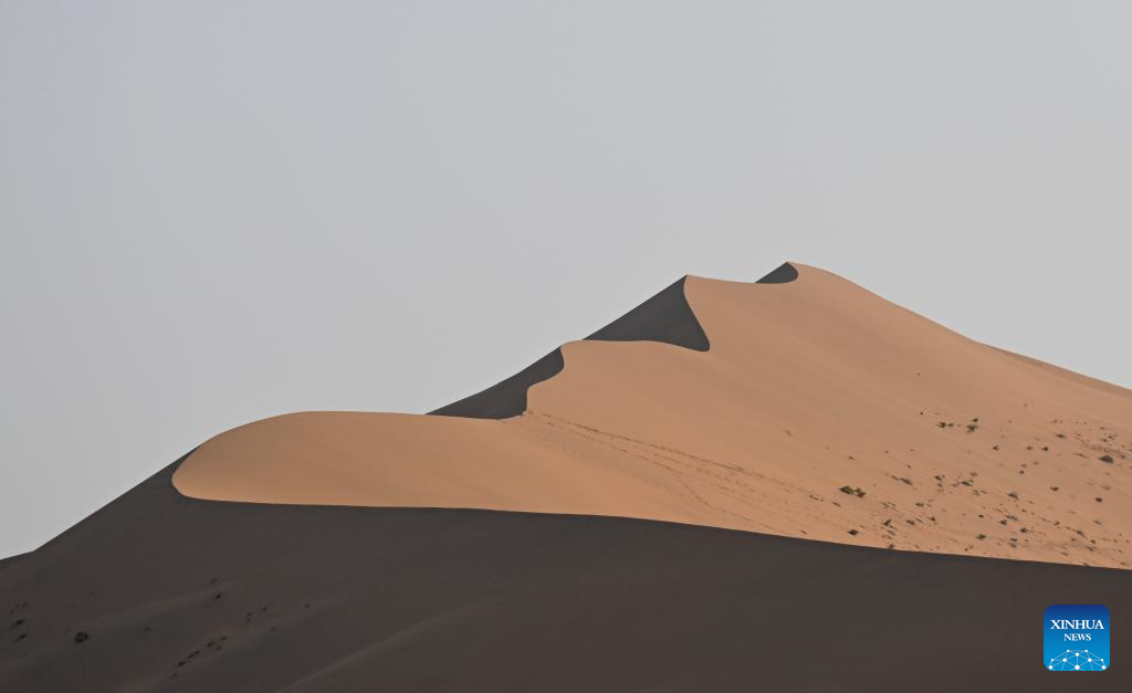 Scenery of Badain Jaran Desert in Inner Mongolia