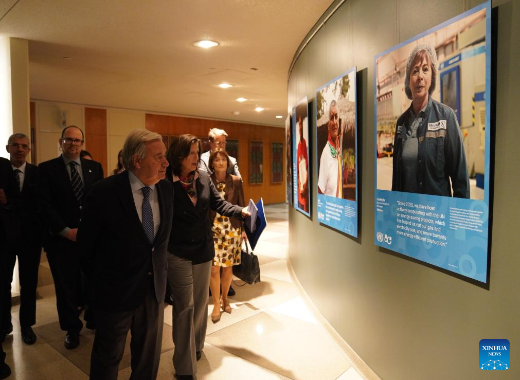 Global exhibition launched in New York to mark UN's 80th anniversary