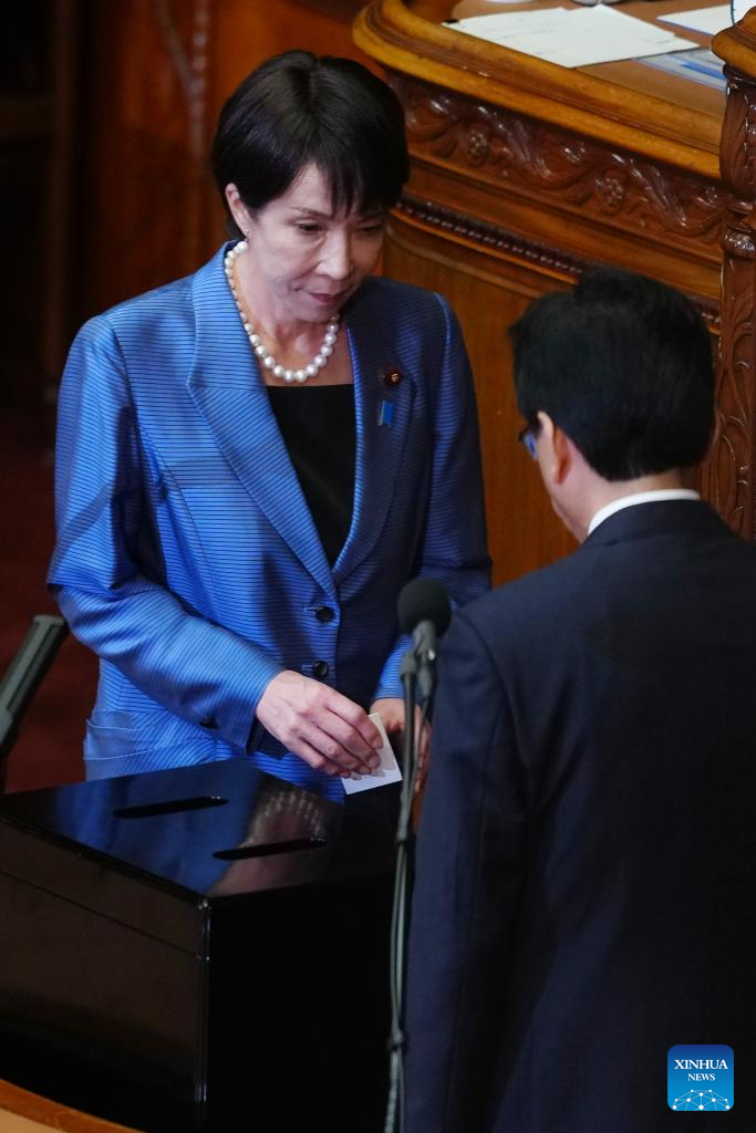 Sanae Takaichi elected Japan PM, unveils cabinet lineup