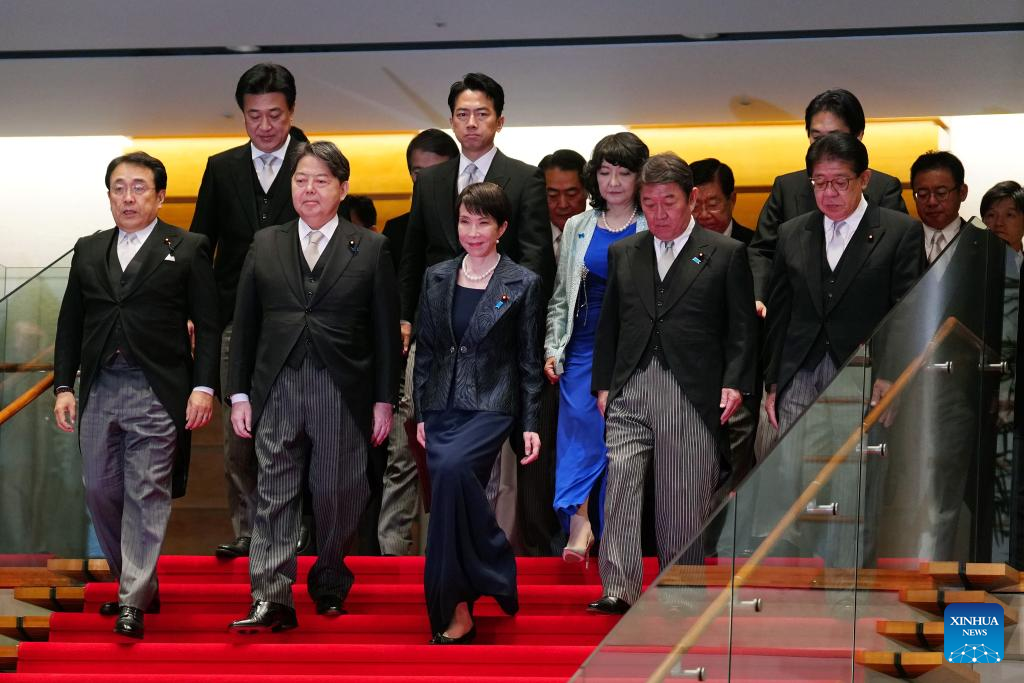 Sanae Takaichi elected Japan PM, unveils cabinet lineup